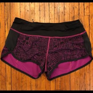 lululemon Seawheeze Speed Shorts